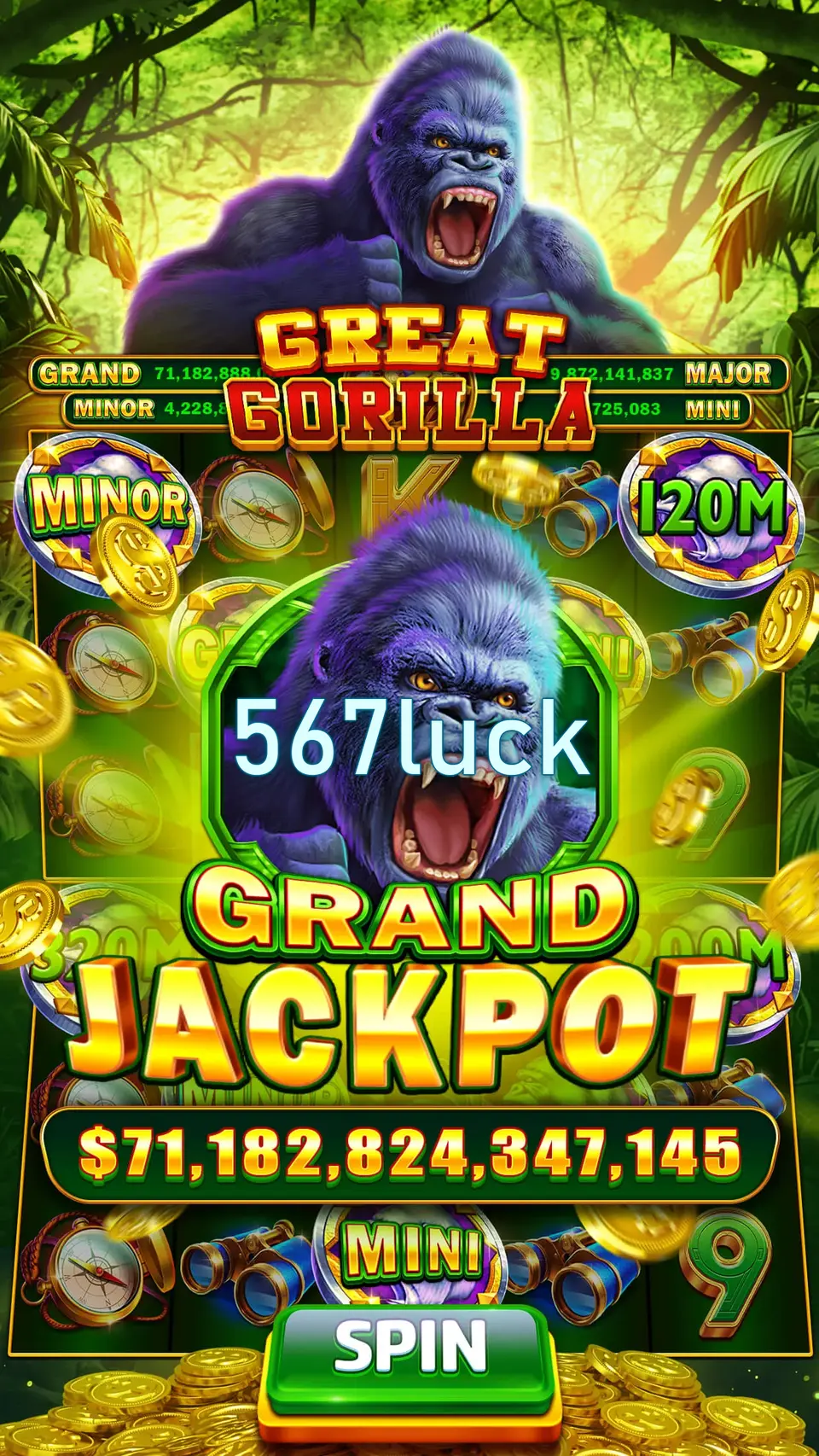 567luck Tangkapan Layar Resmi APK